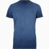 T-SHIRT UNISEX  COTONE BIANCO TINTO CAPO TINTA UNITA  GALLO - immagine 3