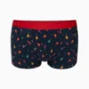 BOXER INTIMO UOMO COTONE BLU NAVY FANTASIA PADEL GALLO