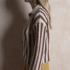 GIACCA A CARDIGAN IN FILO TRAFORATO PDR - immagine 2