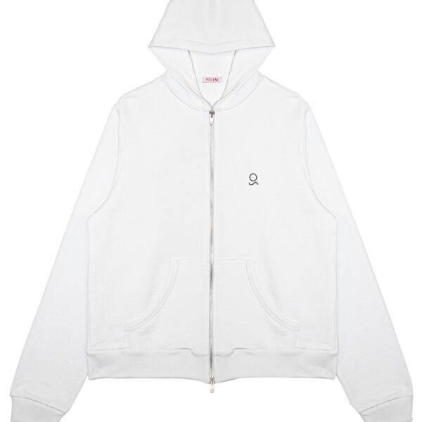 FELPA ZIP CAPPUCCIO "HOODIE"