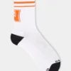 CALZA CORTA UNISEX GALLO  LETTERA -N- - immagine 2