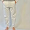PANTALONE IN FELPA BIANCO  'PRUA'