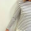 T-SHIRT MANICA LUNGA RIGHE  'BRIGITTE' - immagine 2