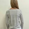 T-SHIRT MANICA LUNGA RIGHE  'BRIGITTE' - immagine 4