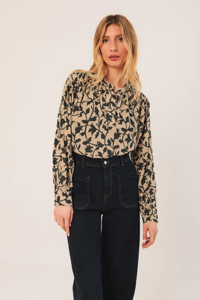 CAMICIA FANTASIA FIORE - INDI & COLD