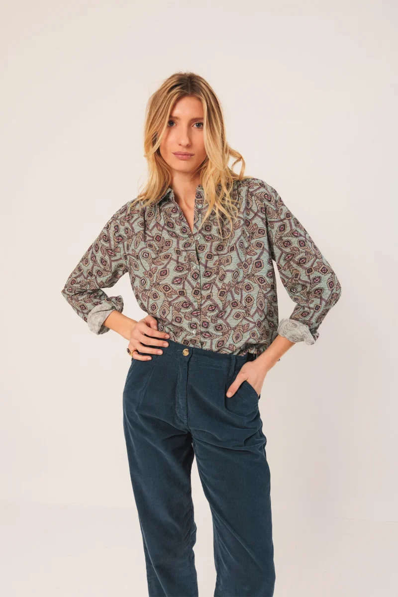 CAMICIA FANTASIA SCUDO - INDI & COLD
