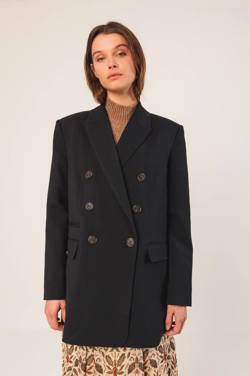 BLAZER DOPPIO PETTO - INDI & COLD