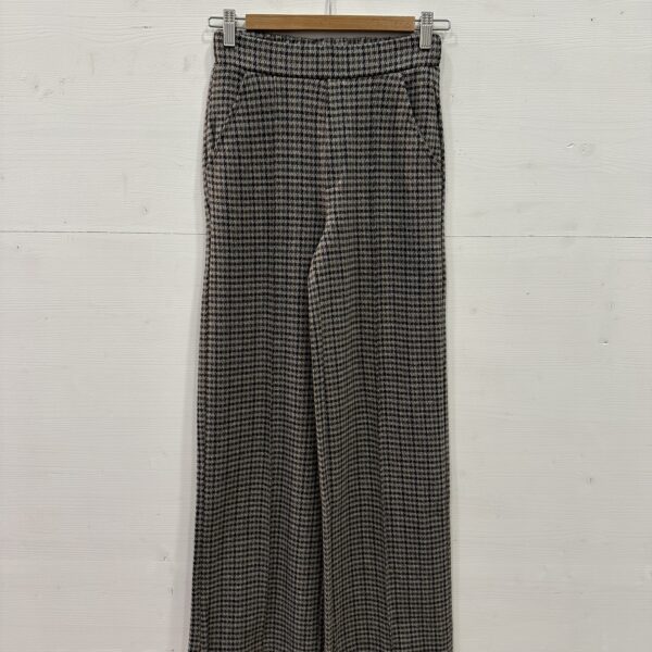 Pantalone jaquard a gamba ampia - YERSE