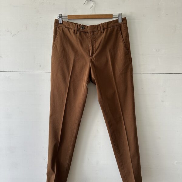 Pantalone armaturato - quadri bruciato BSETTECENTO